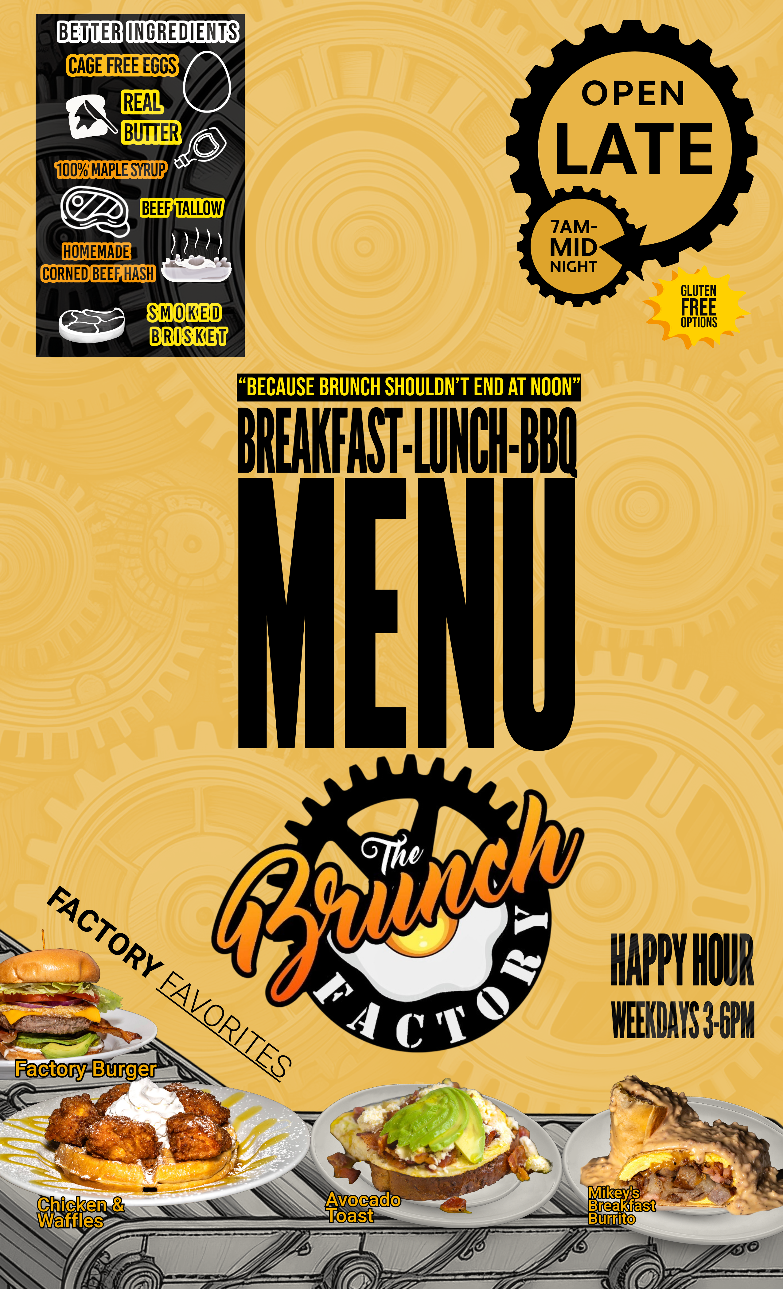 BRUNCH MENU
